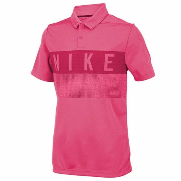 Nike Junior - Boys Dry Polo Shirt Pink (666) 1 Nike Junior - Boys Dry Polo Shirt Pink (666)