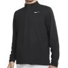 Nike Gents Dri-Fit Half Zip Top Black (010)