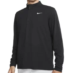 Nike Gents Dri-Fit Half Zip Top Black (010)
