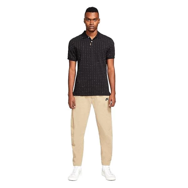 Nike Gents Polo Printed Slim Fit Shirt Black (010) 3 Nike Gents Polo Printed Slim Fit Shirt Black (010) - Image 3