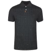 Nike Gents Polo Printed Slim Fit Shirt Black (010)