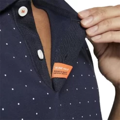 Nike Gents Polo Printed Slim Fit Shirt Obsidian (451) -Sale Nike Online P CU9359NIKESHIRTOBSIDIAN451GENTS 5 L