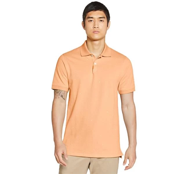 Nike Gents Polo Printed Slim Fit Shirt Orange Chalk (714) 1 Nike Gents Polo Printed Slim Fit Shirt Orange Chalk (714)