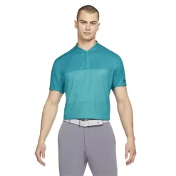 Nike Gents Dri-Fit ADV Tiger Woods Blade Polo Shirt Blustery Blue (467)