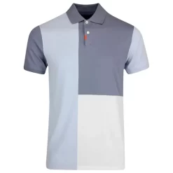 Gents The Nike Colour-Blocked Slim Polo Shirt Slate - Hydrogen Blue (493)