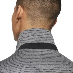 Nike Gents Dri-Fit Vapor Stripe Polo Shirt Dark Smoke (070) -Sale Nike Online P CU9798NIKESHIRTDARKSMOKE070GENTS 4 L