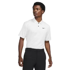 Nike Gents Dri-Fit Vapor Stripe Polo Shirt Photon Dust (025)