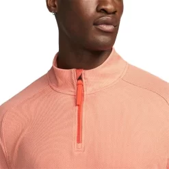 Nike Gents Dri-Fit Vapor 1/2 Zip Top Dubarry (842) -Sale Nike Online P CU9828NIKEGENTSDRIFITVAPORHALFZIPDUBARRY842 2 L