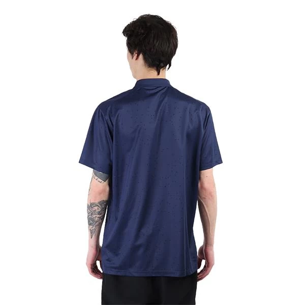 Nike Gents Dri-Fit Victory Printed Polo Shirt Navy (410) 2 Nike Gents Dri-Fit Victory Printed Polo Shirt Navy (410) - Image 2