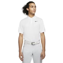 Nike Gents Dri-Fit Victory Printed Polo Shirt White (100)