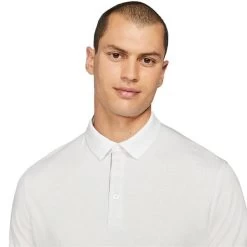 Nike Gents Dri-Fit Player Polo Shirt Light Bone (072) -Sale Nike Online P DA2993NIKESHIRTLIGHTBONE072GENTS 2 L