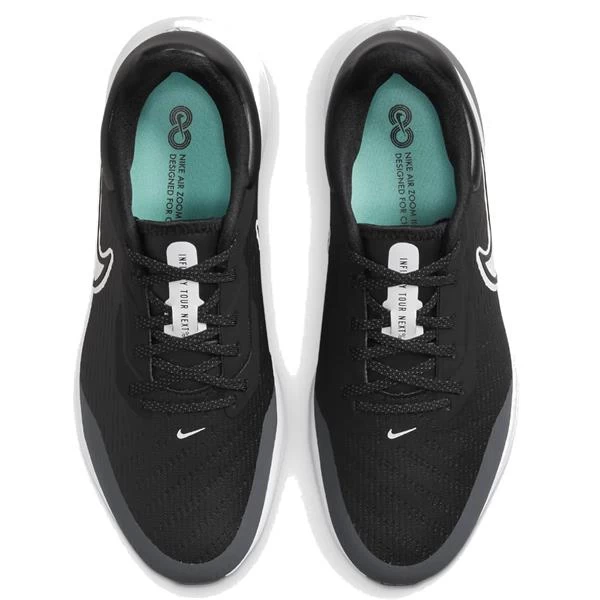 Nike Gents Air Zoom Infinity Tour NEXT% Shoes Black - White - Turquoise (015) 4 Nike Gents Air Zoom Infinity Tour NEXT% Shoes Black - White - Turquoise (015) - Image 4