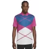Nike Gents Dri-FIT Vapor Argyle Print Polo Active Pink (621)