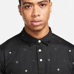 Nike Gents Dri-FIT Player Heritage Polo Shirt Black (010) 7 Nike Gents Dri-FIT Player Heritage Polo Shirt Black (010) -Sale Nike Online P DH0645NIKESHIRTBLACK010GENTS 3 L