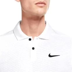 Nike Gents Dri-FIT Vapor Texture Polo Shirt White (100) -Sale Nike Online P DH0814NIKESHIRTWHITE100GENTS 2 L