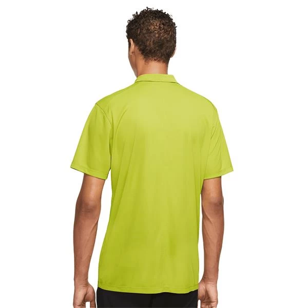 Nike Gents Dri-FIT Victory Solid Polo Shirt Bright Cactus - Black (308) 2 Nike Gents Dri-FIT Victory Solid Polo Shirt Bright Cactus - Black (308) - Image 2