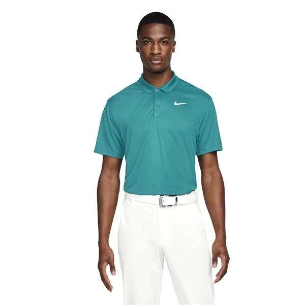 Nike Gents Dri-FIT Victory Solid Polo Shirt Bright Spruce - White (367) 1 Nike Gents Dri-FIT Victory Solid Polo Shirt Bright Spruce - White (367)