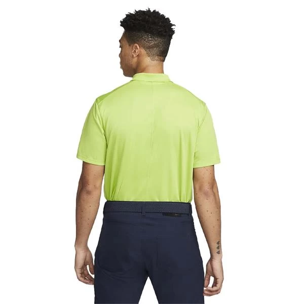 Nike Gents Dri-FIT Victory Solid Polo Shirt Vivid Green (332) 2 Nike Gents Dri-FIT Victory Solid Polo Shirt Vivid Green (332) - Image 2