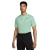 Nike Gents Dri-FIT Victory Blade Polo Shirt Mint Foam - Obsidian (379)