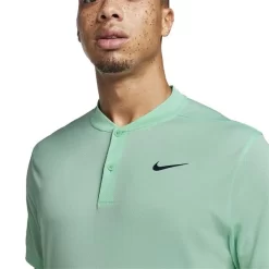 Nike Gents Dri-FIT Victory Blade Polo Shirt Mint Foam - Obsidian (379) -Sale Nike Online P DH0838NIKEGENTSDRIFITVICTORYBLADEPOLOMINTFOAM379 7 L