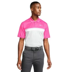 Nike Gents Dri-FIT Victory CB Polo Shirt Active Pink (621)