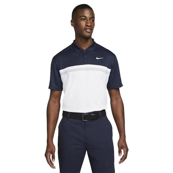 Nike Gents Dri-FIT Victory CB Polo Shirt Obsidian (451) 1 Nike Gents Dri-FIT Victory CB Polo Shirt Obsidian (451)