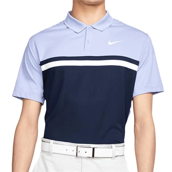 Nike Gents Dri-FIT Victory CB Polo Shirt Purple (Light Thistle - Obsidian 569) 2 Nike Gents Dri-FIT Victory CB Polo Shirt Purple (Light Thistle - Obsidian 569) - Image 2