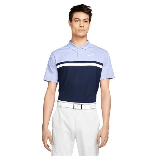 Nike Gents Dri-FIT Victory CB Polo Shirt Purple (Light Thistle - Obsidian 569) 1 Nike Gents Dri-FIT Victory CB Polo Shirt Purple (Light Thistle - Obsidian 569)
