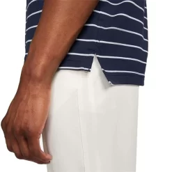 Nike Gents Dri-FIT Player Striped Polo Shirt Navy (451) -Sale Nike Online P DH0891NIKESHIRTNAVY451GENTS 5 L