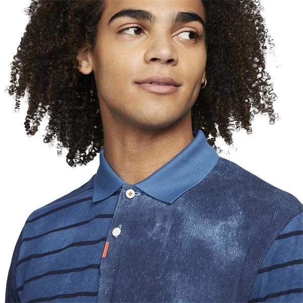 Gents The Nike Polo Shirt Dark Marina Blue (407) 4 Gents The Nike Polo Shirt Dark Marina Blue (407) - Image 4