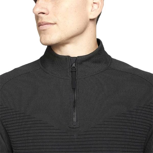 Nike Gents Dri-FIT ADV Vapor ½ Zip Top Black - Dark Smoke Grey - Black (010) 3 Nike Gents Dri-FIT ADV Vapor ½ Zip Top Black - Dark Smoke Grey - Black (010) - Image 3