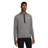 Nike Gents Dri-FIT Victory Heather ½ Zip Top Black (010)