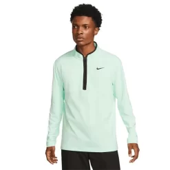 Nike Gents Dri-FIT Victory Heather ½ Zip Top Mint Foam (379)