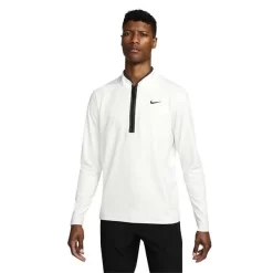 Nike Gents Dri-FIT Victory Heather ½ Zip Top Photon Dust (025)