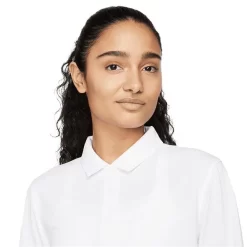 Nike Ladies Dri-Fit Victory Long Sleeve Polo Shirt White (100) 8 Nike Ladies Dri-Fit Victory Long Sleeve Polo Shirt White (100) -Sale Nike Online P DH2316NIKESHIRTWHITE100LADIES 3 L