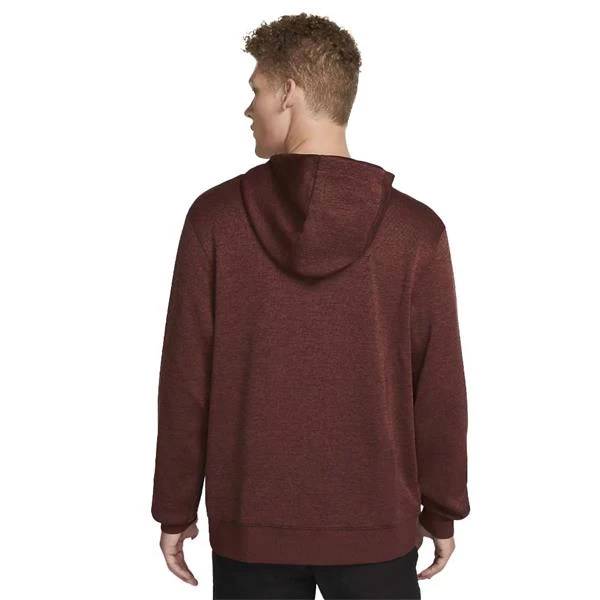 Nike Gents Dri-FIT Golf Hoodie Burgundy Crush - Brushed Silver (652) 2 Nike Gents Dri-FIT Golf Hoodie Burgundy Crush - Brushed Silver (652) - Image 2