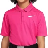 Nike Junior - Boys Dri-FIT Victory Solid Polo Pink (621)