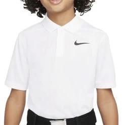 Nike Junior - Boys Dri-FIT Victory Solid Polo White (100)