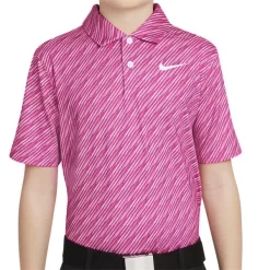 Nike Boys Dri-FIT Victory Printed Polo Active Pink (621)