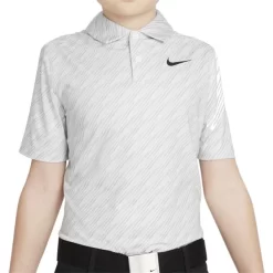 Nike Boys Dri-FIT Victory Printed Polo White (100)