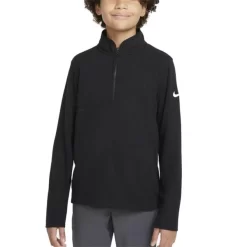 Nike Boys Dri-FIT Victory 1/2 Zip Top Black (010)