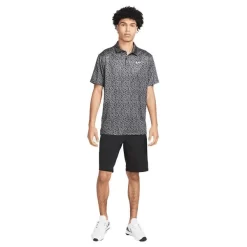Nike Gents Dri-FIT Tour Camo Polo Shirt Iron Grey - White (068) -Sale Nike Online P DR5306NIKESHIRTIRONGREYWHITE068GENTS 2 L
