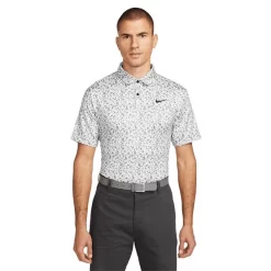 Nike Gents Dri-FIT Tour Camo Polo Shirt Photon Dust (025)