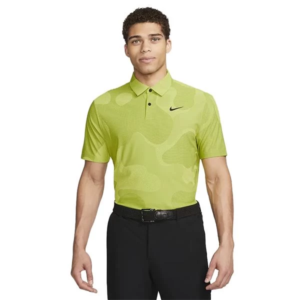 Nike Gents Dri-FIT ADV Tour Camo Polo Shirt Pear (377) 1 Nike Gents Dri-FIT ADV Tour Camo Polo Shirt Pear (377)