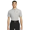 Nike Gents Dri-FIT Tour Heathered Polo Shirt Black (010)