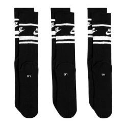 Nike Everyday Essential Crew Socks 3-Pack Black (010) -Sale Nike Online P DX5089NIKESOCKSBLACK010 2 L