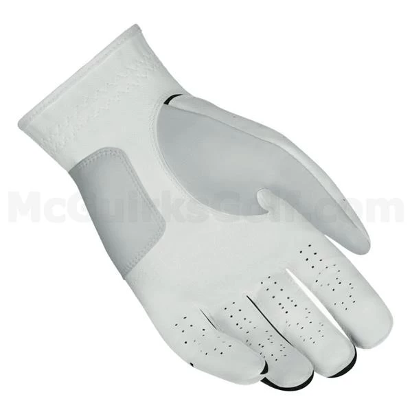 Nike Gents Durafeel Golf Glove Left Hand White - Black - Grey 2 Nike Gents Durafeel Golf Glove Left Hand White - Black - Grey - Image 2