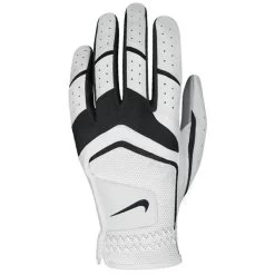 Nike Gents Durafeel Golf Glove Left Hand White - Black - Grey