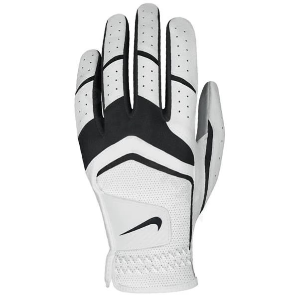 Nike Gents Durafeel Golf Glove Left Hand White - Black - Grey 1 Nike Gents Durafeel Golf Glove Left Hand White - Black - Grey