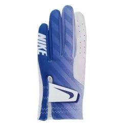 Nike Ladies Tech Golf Glove Left Hand Blue (105)